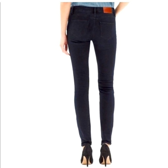 Madewell Skinny Skinny Moto Zipper Ankle Jeans , size 32 - Picture 2 of 14